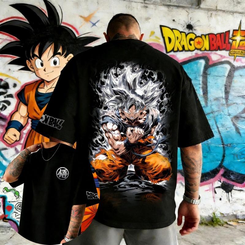 Oversized Cosplay Costume Dragon Ball Piccolo 2026 Summer New Product Harajuku Anime Printed Y2K Hip Hop Casual Unisex T-shirt