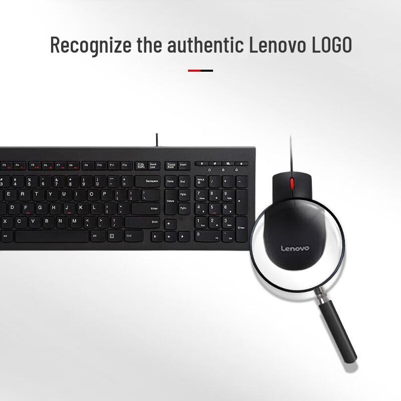 Lenovo Проводная клавиатура и мышь M120Pro