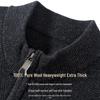 Men's 100% Lambswool Stand Collar Sweater