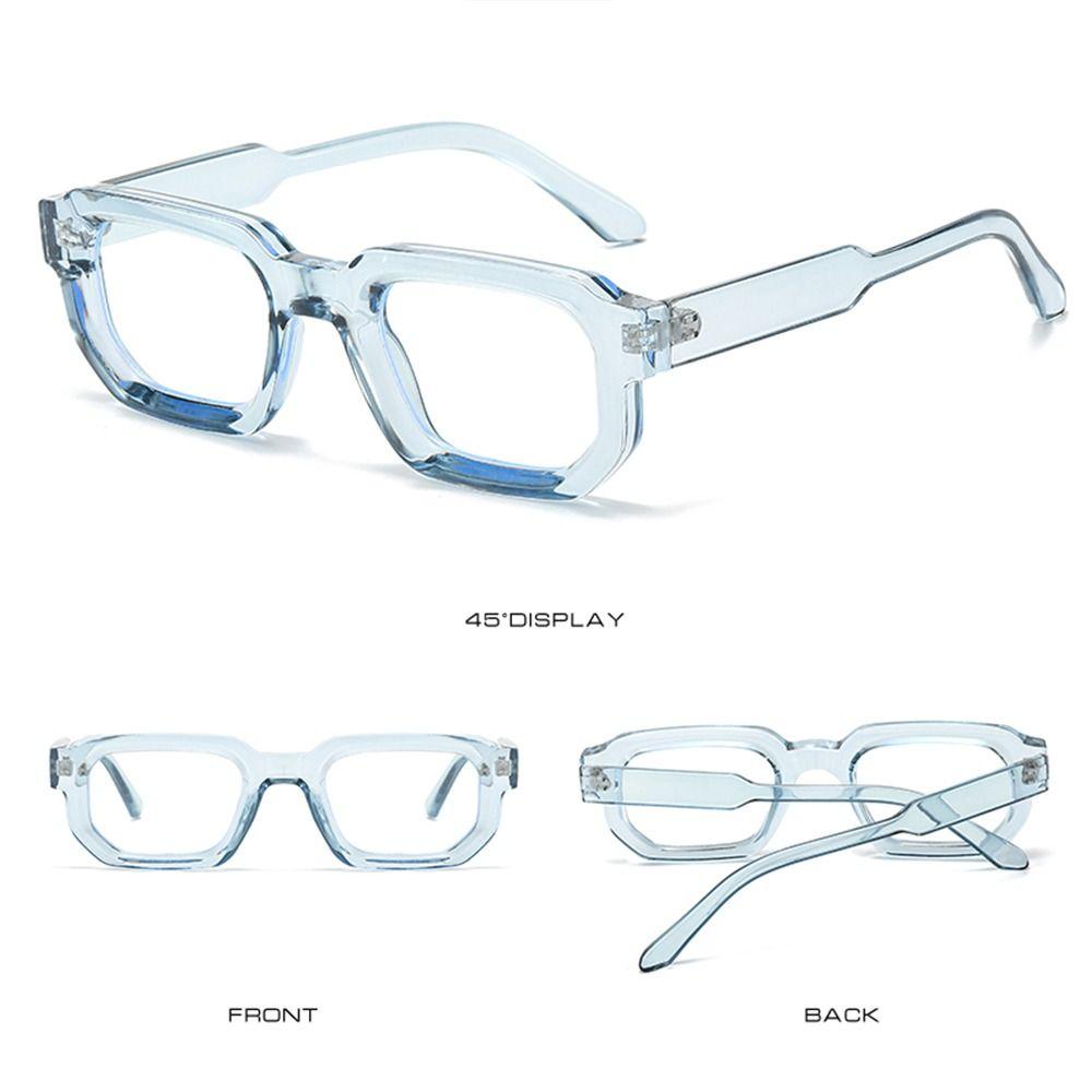 Vintage Small Square Glasses Trendy Eyeglasses Frame Fashion Glasses Frame  for Women & Men