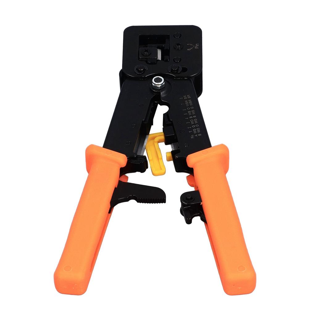 Инструмент для обжима RJ45 сквозной CAT6 CAT5E обжимной инструмент для Ethernet-провода стальной электрический электронный инструмент