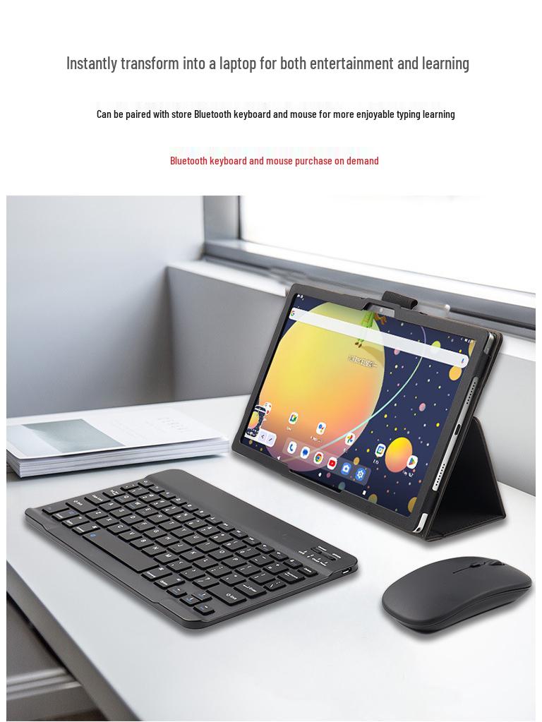 Кожаный чехол для Tab15 Pro: Защитный чехол для планшета 10,5 дюйма с подставкой для рук