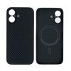 Kevlar Phone Case IPhone 17 Semi-Transparent Cutout Design With Heat Dissipation Magnetic Mount Support