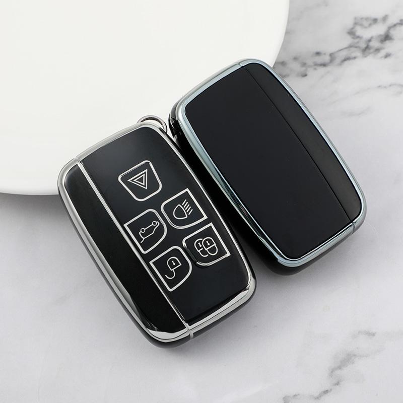 Мягкий чехол-держатель для корпуса брелока автомобиля из ТПУ для Land Rover Range Rover Sport Evoque Freelander Jaguar XF XJ XE XJL XF