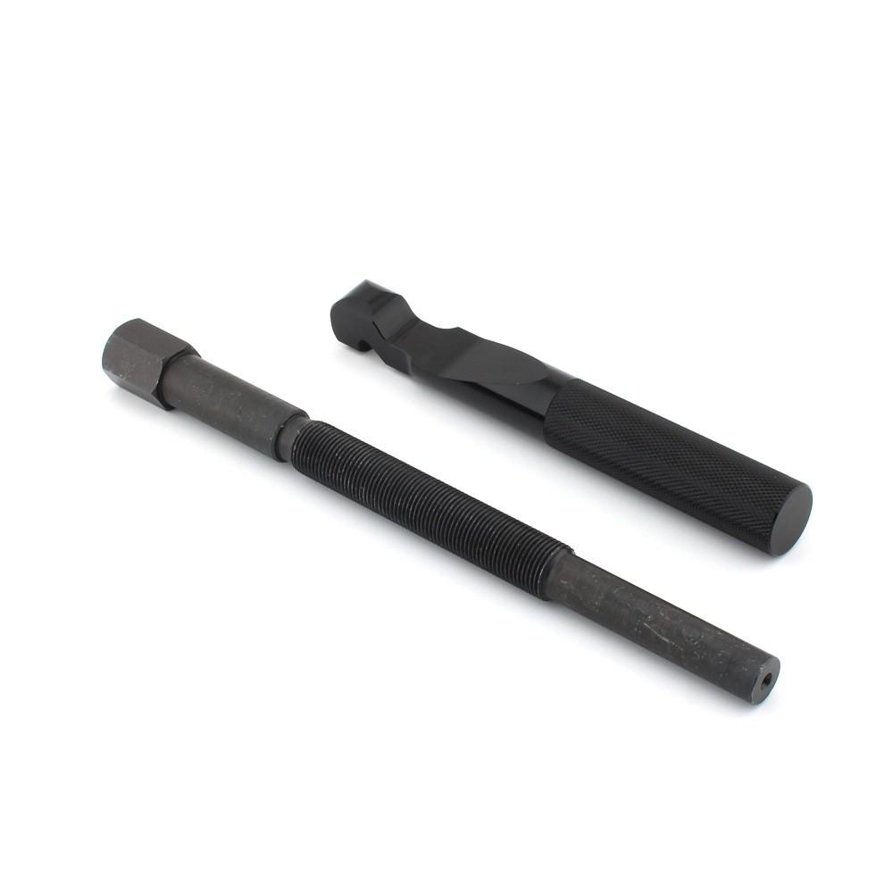 Polaris Duty Heavy Rzr Clutch Puller Tool Featuring Strong Black Brackets And Fasteners