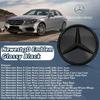 Matte Black OE Style Front Grille Star Emblem Logo For Mercedes Benz W176 W246 W205 W212 W207 W217 W251 R231 W166 X166 X156 X204 BA1 F54