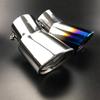 Car accessories Stainless steel chrome exhaust tube tail pipe Case for Mitsubishi PAJERO V31 V33 V73 V93 V97 2007-2019