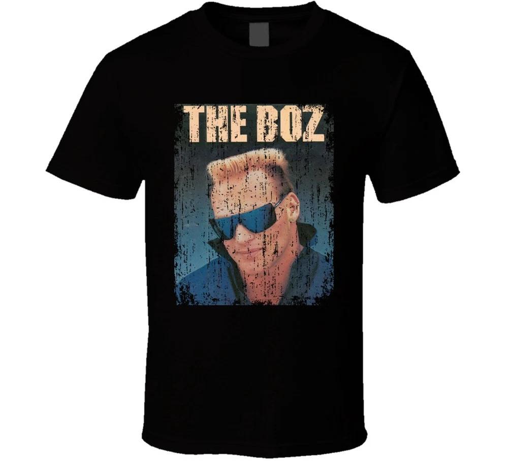 The Boz Brian Bosworth Retro Vintage Distressed Look T Shirt
