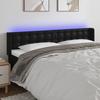 VidaXL LED Headboard Bedroom Furniture Double Bed Accessory Head of Bed Frame Interior Black 3123332