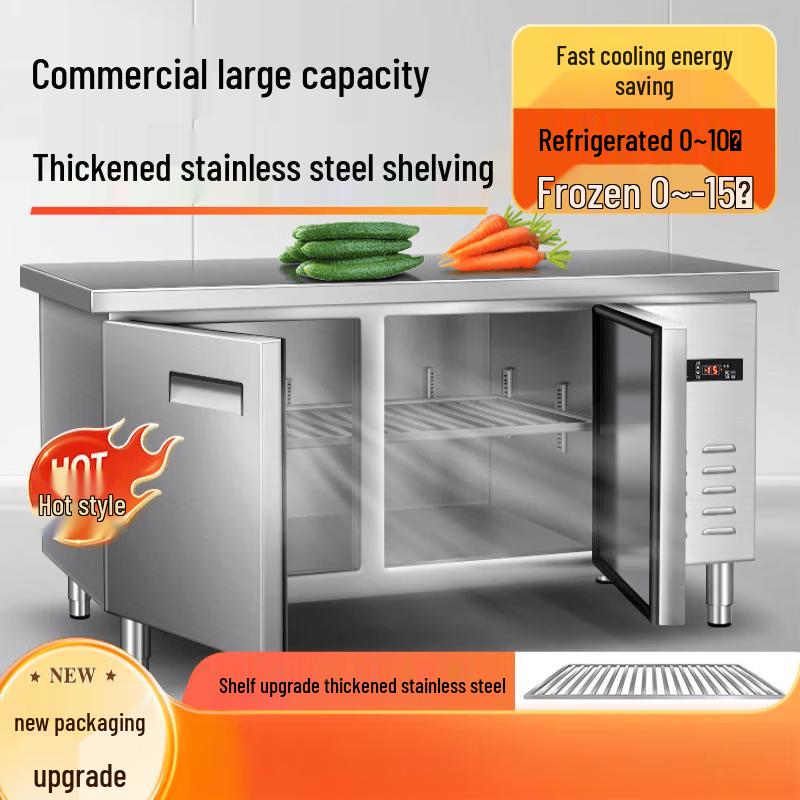 Ying Tang 100cm Commercial Dual Zone Refrigerator Freezer