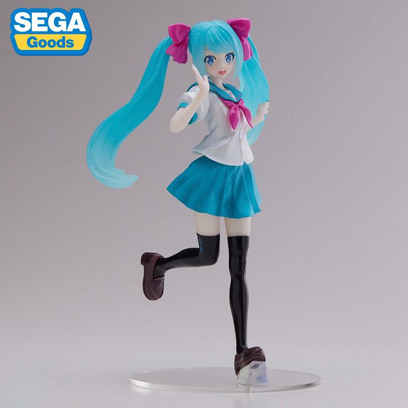 В наличии FuRyu SEGA TAiTO Хацунэ Мику Серия ПВХ Кукла Хацунэ Мику 14-18 см Аниме Фигурки Действия Масштабная Модель Коллекция Игрушки Наборы