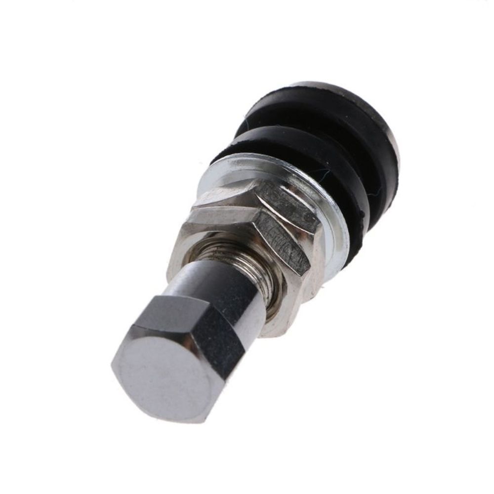 2Pcs/Pair Zinc Zinc Alloy+Rubber 3.9x1.5cm Tire Valve Bicycle Auto Parts Motorcycle Accessories
