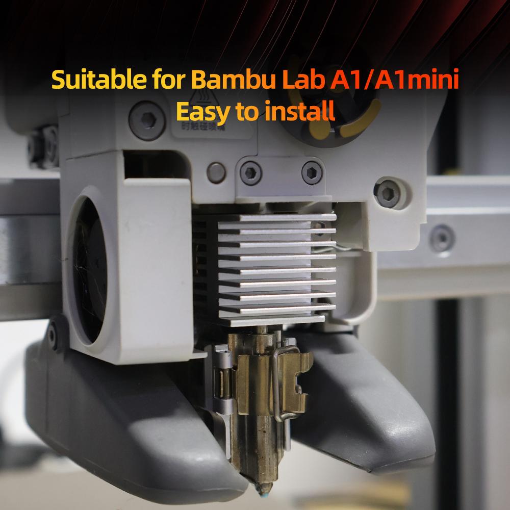For Bambu Lab A1/A1mini Hotend Upgraded Heating Assembly High Temperature Resistance for Bambu Lab A1 Mini Bambulab Accessories