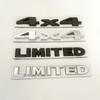 3D металлические наклейки на багажник автомобиля для Jeep 4X4 Limited Letters Emblem Logo Grand Cherokee Overland Compass Wrangler Accessories