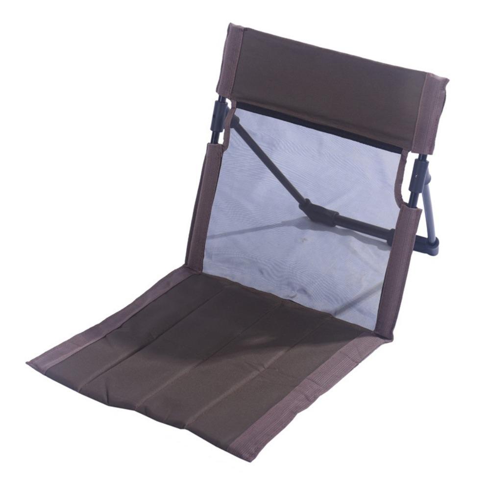 Breathable Foldable Camping Chair Mesh Comfortable Folding Backrest Cushion Oxford Cloth Stable Portable Folding Seat