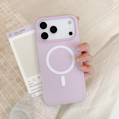 Жидкий матовый гелевый чехол с магнитной беспроводной зарядкой, TPU-накладка для iPhone 17 16 15 14 13 12 11, Защитный чехол с защитой от отпечатков пальцев и царапин