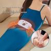 ODINK Bear Baby Warm Palace Waist Massager Belt CN plug (adapter included)