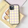 Чехол для телефона в корейском стиле Ins для iPhone 17,16,15,14,13,12,11 Plus,Pro Max,XS,Цветной серебряный внутренний чехол