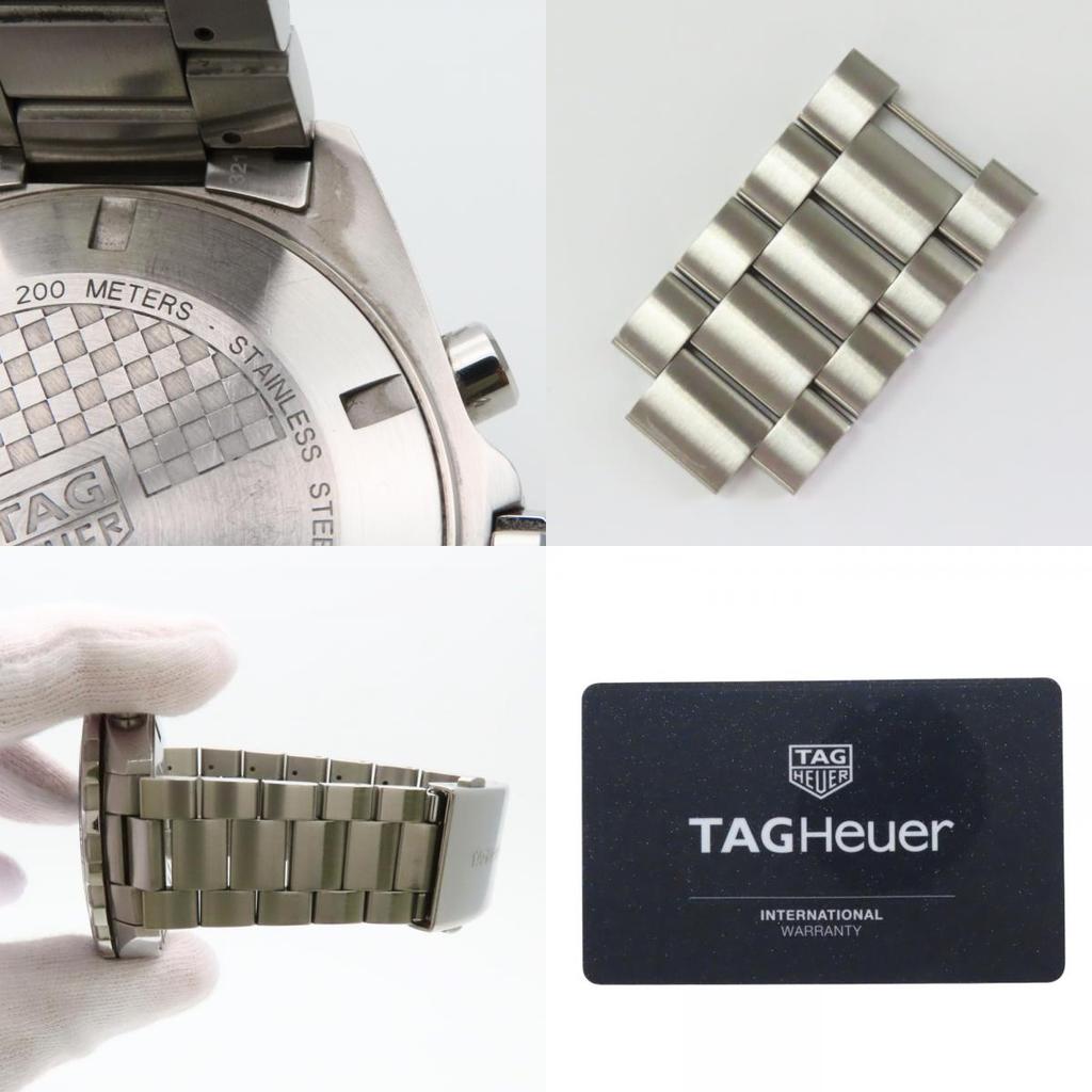Used TAG HEUER Watches Formula 1 CAZ101AC.BA0842 Stainless Steel/ceramic Silver yellow Chronograph