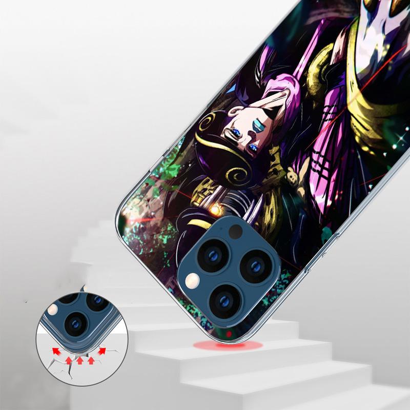 JoJo's Bizarre Adventure Cool Phone Case For iPhone 17 Air 16 15 Pro Max 14 Plus 13 Mini 12 11 Cover 7 8 SE Silicone Shell Print