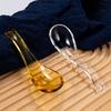 Colorful Crystal Glass Spoon Exquisite Serving Spoons Easy To Clean Condiment Spoons  Restaurant