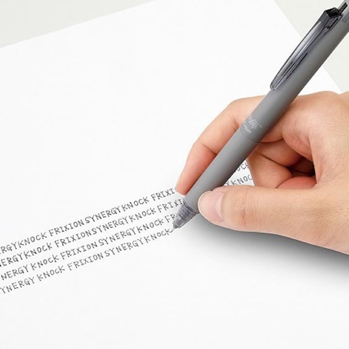 Ручка шариковая PILOT Frixion Synergy Knock LFSK158C, 0,5 мм, набор 8 цветов,