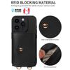 Чехол-кошелек из искусственной кожи для IPhone 17 16 15 14 13 12 11 X XS XR 8 7 6 E Pro Max Plus Mini Защитный чехол с ремешком