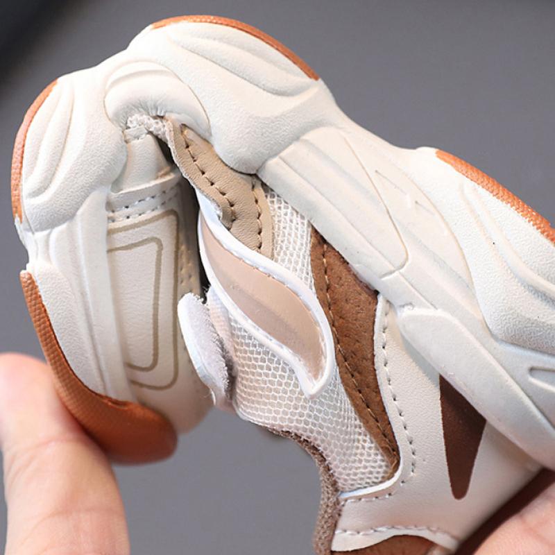 TWINFLAMES Boy Daddy Shoes Girls Sneakers Spring and Autumn New Toddler Net Shoes Kids Kids Baby Toddler Shoes