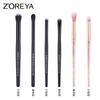 Exclusive Black Wooden Handle Nylon Hair Makeup Brush Single Brush Makeup Tool Smudge Eyeshadow Brush