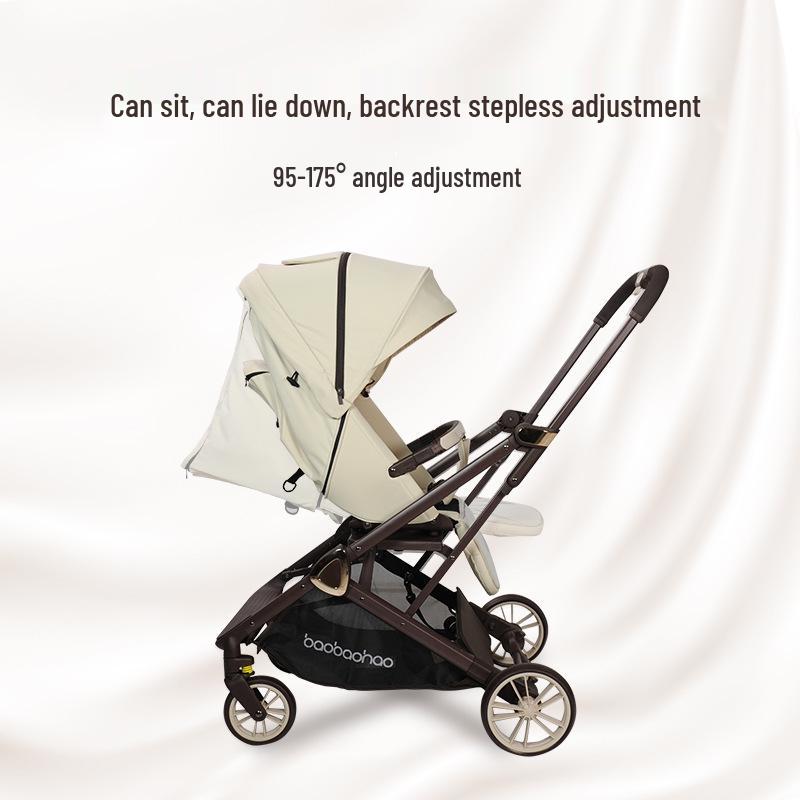 Baby Good CK2 Lightweight Two-Way Stroller, 0-3 Years, Sit & Lie, Folding Design