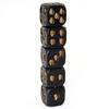 5Pcs/Set HANDMADE Creative Skull Bones Dice Six Sided Skeleton Dice Club Pub Party Game Toys Resin Dice for Children and Adults