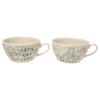 Disney the Soup Cup Pair Set Tableware For 2 Pers Около 310ml Можно мыть в посудомоечной машине Можно использовать в микроволновой печи Посуда для пикника на 100 акров Разные товары