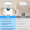 LED Radar Sensor Ceiling Lights 20W 30W Panel Led Motion Sensor Lighting for Porch Hallways Corridor Home Smart Ceiling Lamp