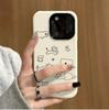 Abstract Line Puppy for Apple 17promax Cartoon Cute for IPhone16pro Lens All Inclusive 15 New