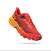 HOKA Speedgoat 5 2E Wide Fiesta Radiant Yellow Мужские кроссовки красные 1123159-FRYL
