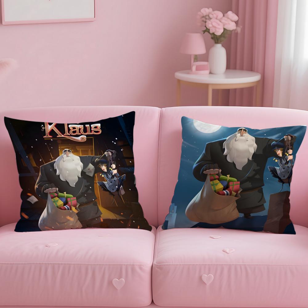 POPULAR Kklauss Cushion Cover Comfortable Reversible Pillow Cover Ideal for Car Sofa Bedroom & Beyond