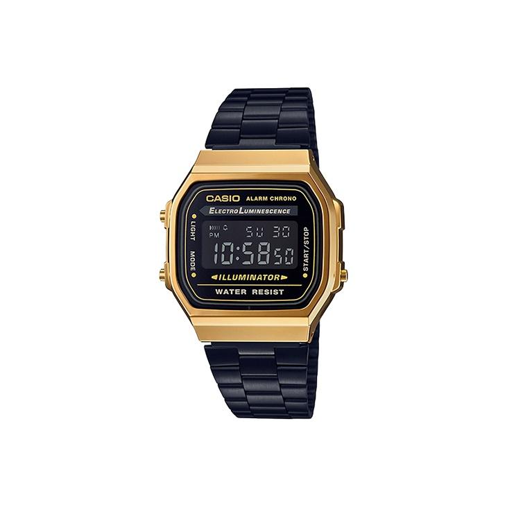 CASIO Men VINTAGE Series Black Watch A168WEGB-1B A168WEGB-1B