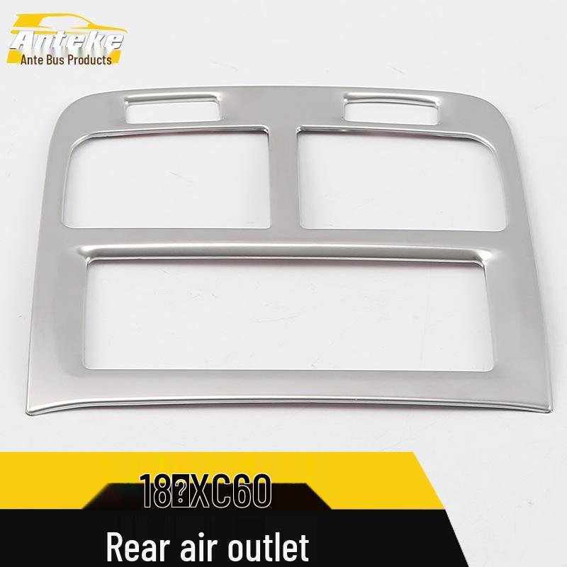 XC60 Rear & Third Row Air Outlet Trim and Anti-Kick Decorative Sticker (18 Models)