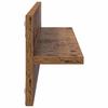 Wall Shelf Set 2 pcs Reclaimed Wood Look 80 x 11.5 x 18 cm Particleboard