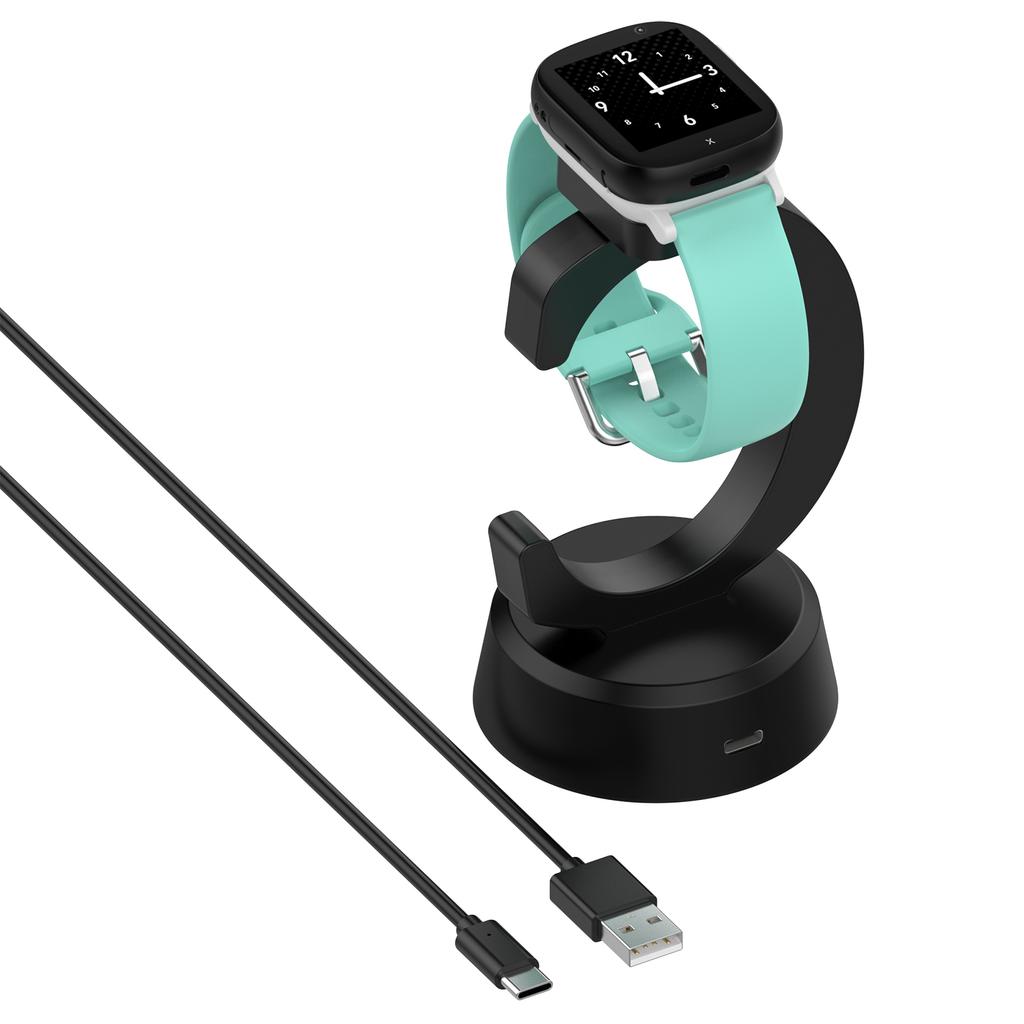 For Xplora X6 Play/X6 Pro Charging Dock Kids Smartwatch C-Shape Charging Stand with Cable