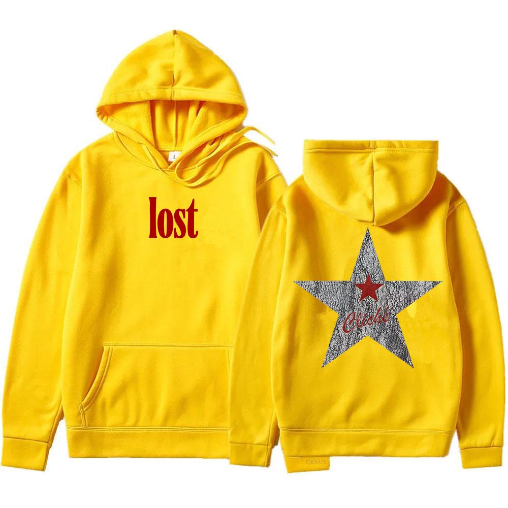 2025 Альбом Lost Americana Толстовки Machine Gun Kelly Mgk Толстовки С Длинным Рукавом Повседневный Гранж Уличная Одежда Унисекс Мужская Толстовка С Принтом