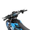 ZAWES S3 Electric Dirt Bike for Teens&Adults, 5000W Peak Mid- Drive Motor Electric Motorcycle with 60V 23.4Ah Battery, 14"/12" Motorcycle Tire