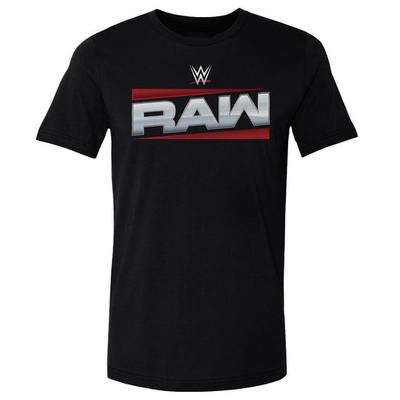 WWE RAW Логотип Черный Размер S - 5XL Унисекс Футболка