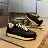 Men's Comfortable Sneakers Trainer Shoes 2025 Autumn Lace-up Running Shoes Men Soft Leather Sneakers Retro Male Athletic Shoes