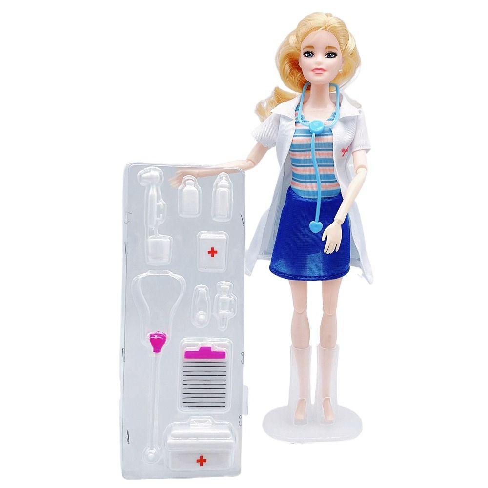 1 Набор Костюм для Кук Косплей Сцена Доктор/Медсестра Одежда для Кукол BJD Платье для Кук Детские Игрушки