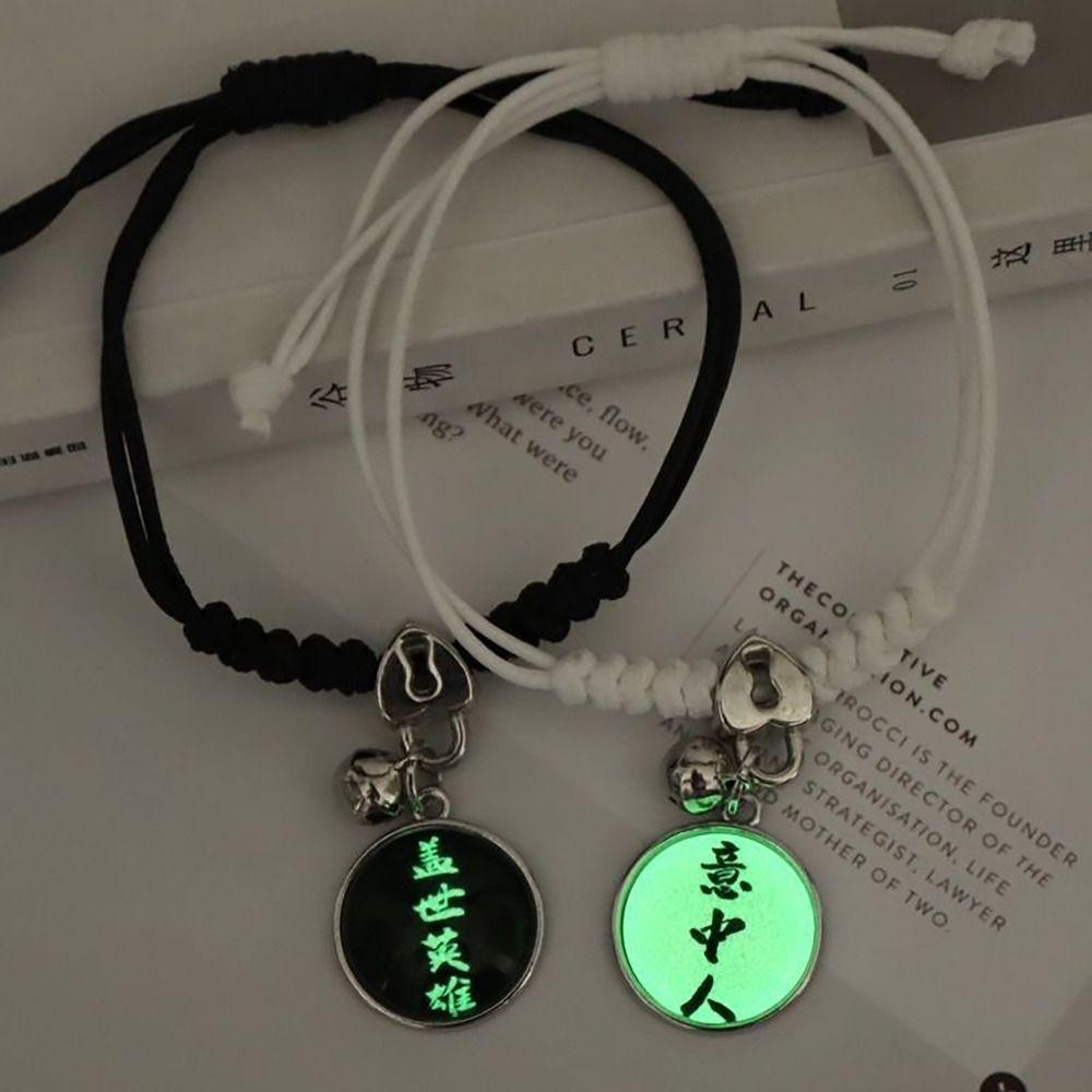 2pcs Multi-Style Luminous Bracelet Infinite Love Night Light Jewelry Valentine's Day