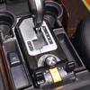 Для Land Rover Discovery 3 LR3 2004-2009 Нержавеющая сталь, серебристый автомобильный разделитель передач, накладка, наклейка, автомобильные аксессуары