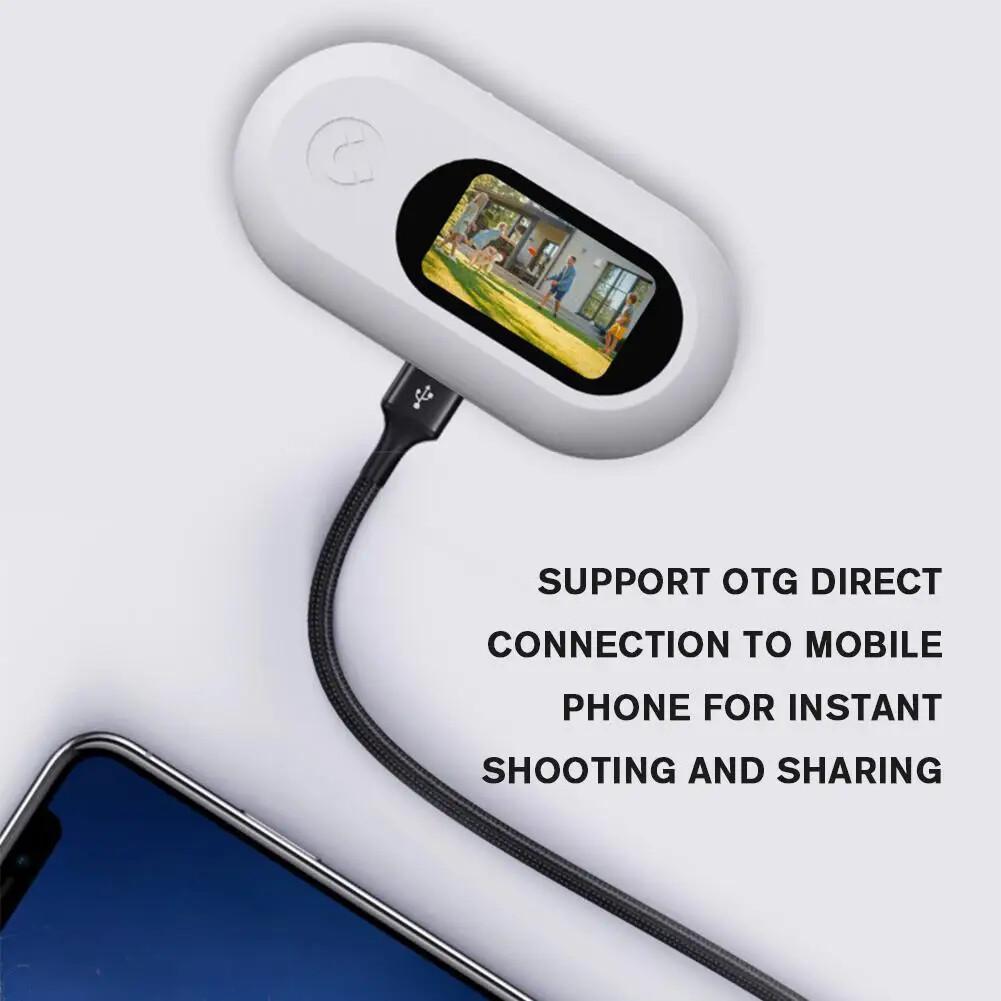 Камера на ошейнике для питомца Без Wi-Fi HD 1080P Беспроводная Мини-спортивная камера Камера для кошки Ошейник-чокер Ошейник-трекер для собаки С видеозаписью