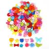 50PCS Multi Shape Plastic Cartoon Buttons For Children Kids Clothing Sewing Buttons Scrapbooking Garment DIY Apparel Accessories