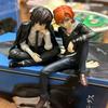 Bungo Stray Dogs Дазай Дзи Накахара Чуя Сидячая Поза Аниме Фигурка ПВХ Фигурки Действия Модель Аниме Мультфильм Модель Игрушка Подарки